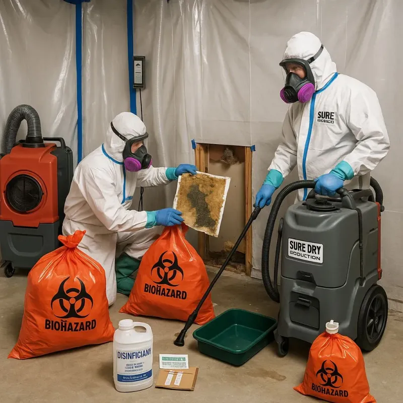 Contaminated Water Handling Protocols process in Hilldale, PA
